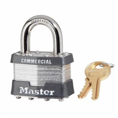 Master Lock 1KA2001 Tumbler Padlock Keyed Alike 4-Pin W1 Cylinder 1-3/4 Width 2001