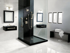 MOEN Moen TS2712BN 90 Degree One Handle Single Function Shower Faucet in Brushed Nickel (Trim Only)
