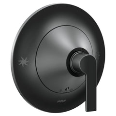 MOEN Moen TS2201BL Doux Single Handle Pressure Balancing Valve Trim in Matte Black