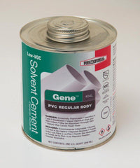 RECTORSEAL Rectorseal 55904 Gene 404L 16 oz Fast Set Plastic Clear Pipe Cement