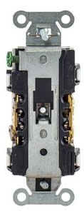 HUBBELL Hubbell BR15WHI HUBW BR15WHI RCPT, DUP SB, COM GRD,