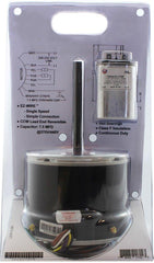 US MOTORS US Motors 5430 Rescue EZ-Wire 1/6 - 1/3 HP 1075 RPM 208/230V Single Phase Condenser Motor