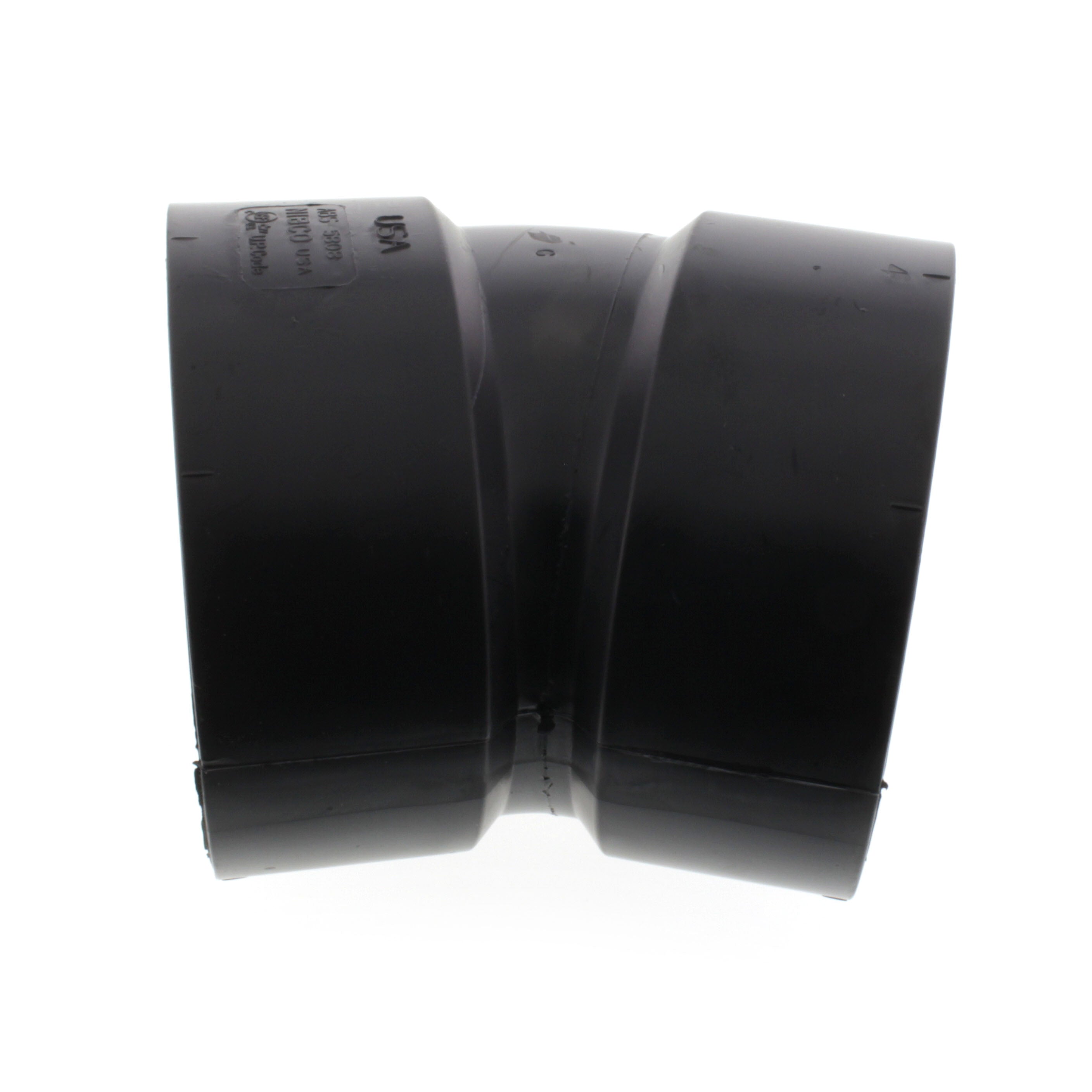 NIBCO NIBCO I079450 DWV Elbow 4 in Nominal Hub End Style ABS