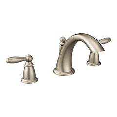 MOEN Moen T4943BN Brantford 2-Handle Roman Tub Faucet 10 to 16 in Center Nickel Trim Only