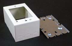 LEGRAND Wiremold V5747 Shallow Switch and Receptacle Box Fitting 4-5/8 Inch x 2-7/8 Inch