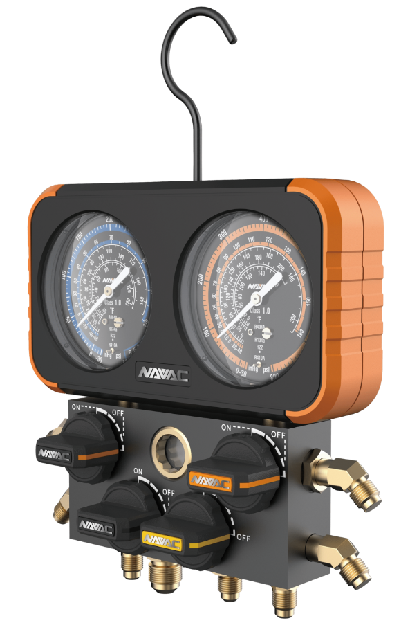 NAVAC N4A4H MANIFOLDS & GAUGES