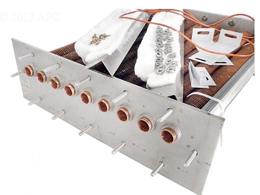 RAYPAK Raypak 006709F Tube Bundle Polymer Kit for Heater 265 Models