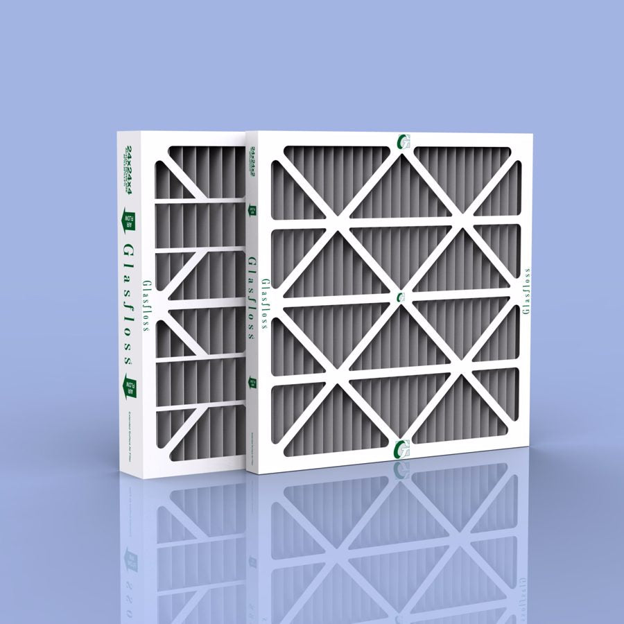 GLASFLOSS ZLN202524AC PLEATED AIR FILTERS