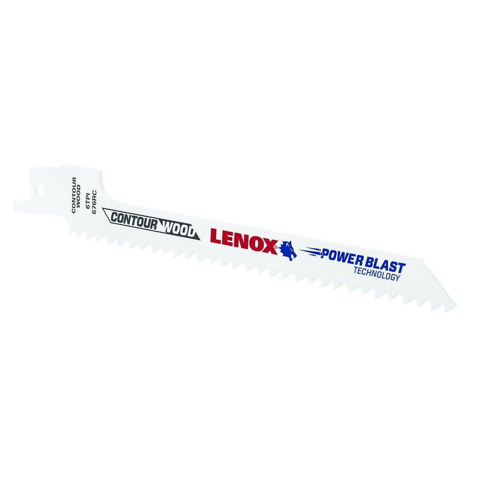 LENOX Lenox 20556676RC Reciprocating Saw Blade 6 in L x 7/16 in W x 0.05 in THK