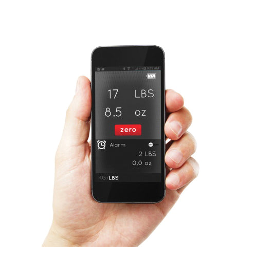 UEI TEST INSTRUMENTS UEi Test Instruments WRS110 Smart Wireless Refrigeration Scale, 110 lb Capacity, LED Display