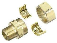 GASTITE Gastite XR3FTG-11-24 3/4 MPT 25 PSI Brass Flare Straight Fitting