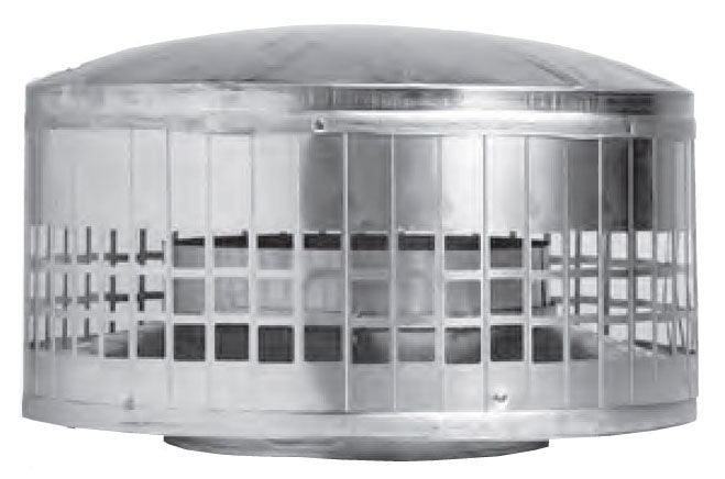 METAL-FAB Metal-Fab 12MC 12 B-Vent Cap Double Wall Round