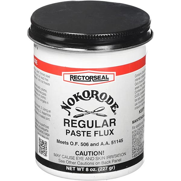 RECTORSEAL Rectorseal 14020 Nokorode Regular Paste Flux 8 oz