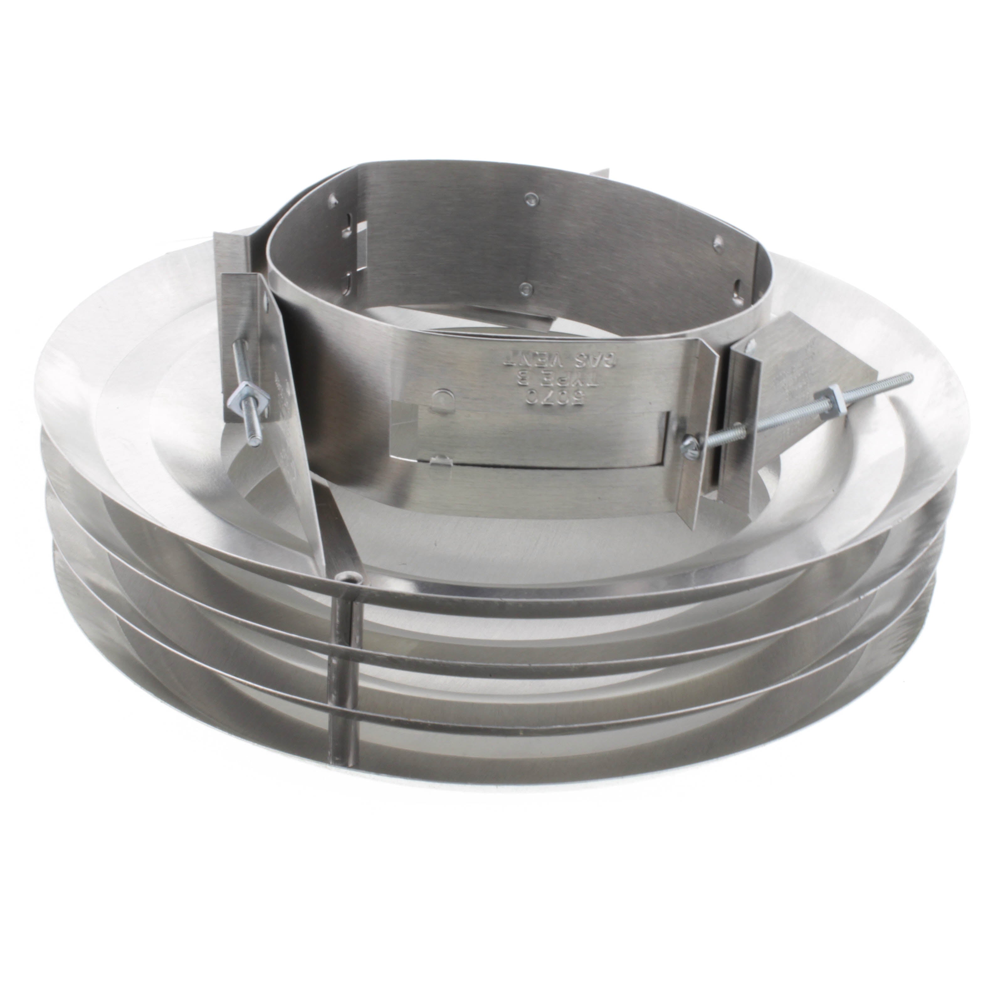 DIVERSITECH Diversitech 6-5070 Versa Cap Aluminum Adjustable Vent Cap 4-7/8 - 7 in