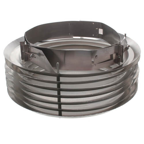 DIVERSITECH Diversitech 6-9011 Versa Cap Aluminum Adjustable Vent Cap 8-7/8 - 11 in