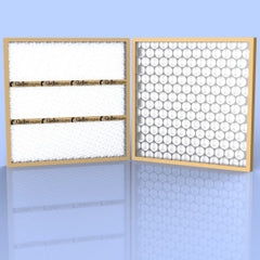 GLASFLOSS Glasfloss GDS20201 GDS Series 20 x 20 x 1 in. Fiberglass MERV 5 Air Filter