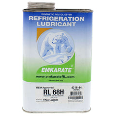 NU-CALGON Nu-Calgon 4316-44 Emkarate RL68H Refrigeration Oil 1qt
