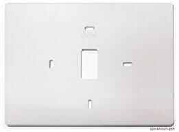 PRO1 IAQ Pro1 T119 Universal Plastic Wall Cover Plate 7-1/2 W x 5-1/2 H x 1/4 D