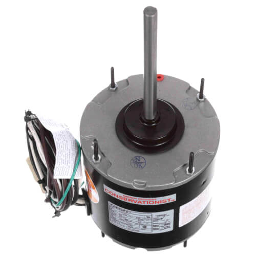 CENTURY MOTORS Century FSE1038SF 5-5/8 1-Speed Outdoor Sleeve Bearing Motor 208-230V 825 RPM 1/3 HP