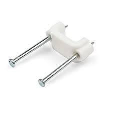 DIVERSITECH Devco PI330 Electrical Wire Staples Plastic 3/8 x 1/2