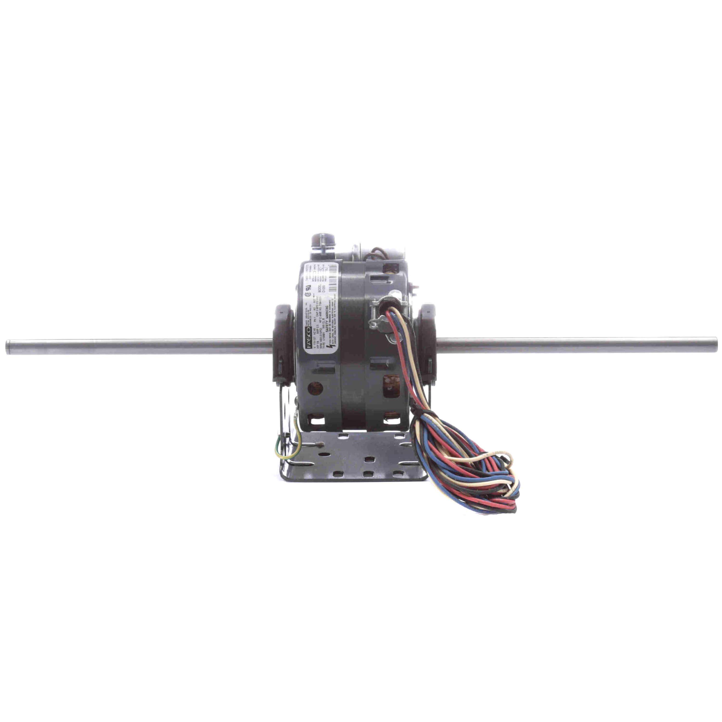 GENTEQ MOTORS Fasco D1059 OEM Replacement Motor 1/6 HP 3-Speed 1450 RPM