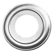 METAL-FAB Metal-Fab 12MSC 0.018 Aluminum Alloy Flue 12 Inch Storm Collar G90 Galvanized Steel