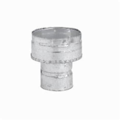 METAL-FAB Metal-Fab 4MIX6 4 x 6, 0.012 Aluminum Alloy Flue/0.018 G90 Galvanized Steel Casing Double Wall Round Type B Gas Vent Increaser