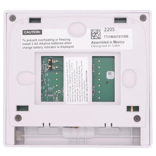 PRO1 IAQ PRO 1 IAQ T731W Wireless PTAC Non-Programmable Thermostat