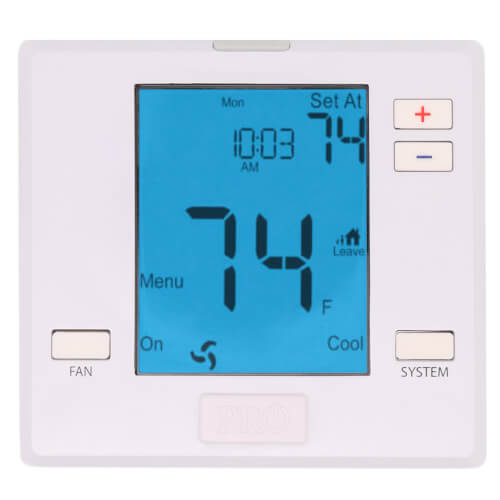 PRO1 IAQ T731W NON PROGRAMMABLE THERMOSTATS