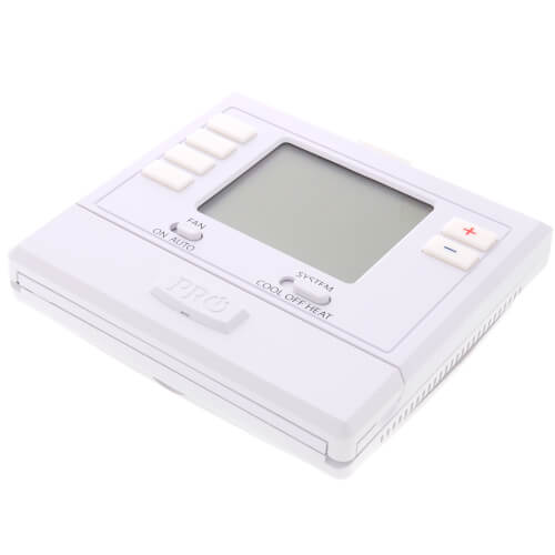PRO1 IAQ Pro1 T715 Thermostat, Programmable Thermostat, 41 to 95 deg F Control, 2 Heat / 2 Cool, 5-1-1 Days Programs