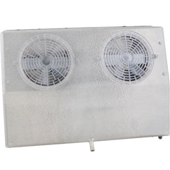 BOHN Heatcraft TAK13AG Reach-In Unit Cooler 13 MBH 2 Fan Shaded Pole 115/1 Thin Profile Air Defrost Coated Coil