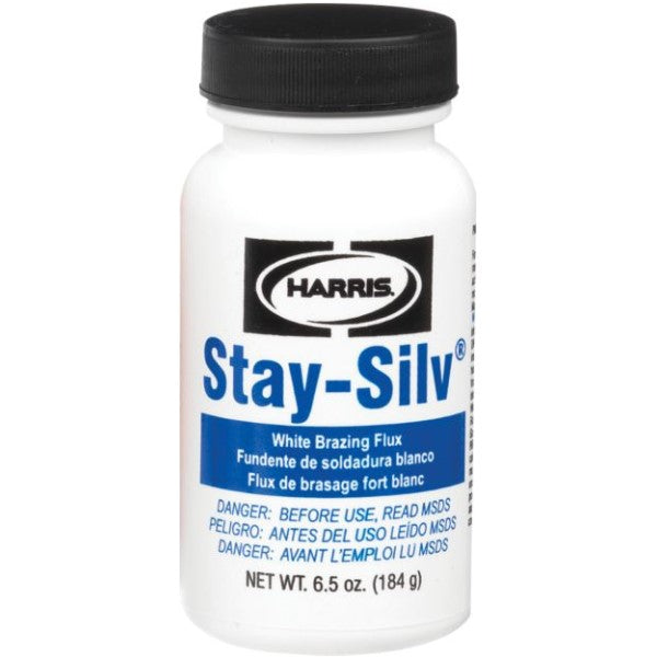 HARRIS Harris SSWF7 Stay-Silv Flux 6.5 oz Brush Cap Bottle
