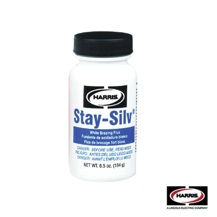 HARRIS Harris SSWF7 Stay-Silv Flux 6.5 oz Brush Cap Bottle