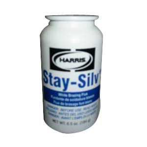 HARRIS Harris SSWF7 Stay-Silv Flux 6.5 oz Brush Cap Bottle