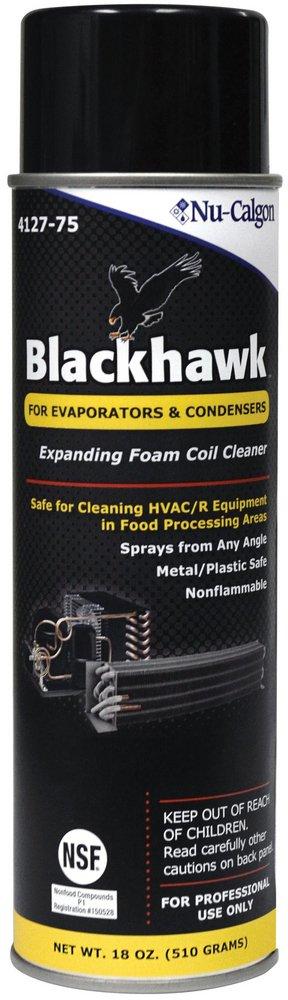 NU-CALGON Nu-Calgon 4127-75 Blackhawk 18 Oz Clear Coil Cleaner Expanding Foam 4127-75