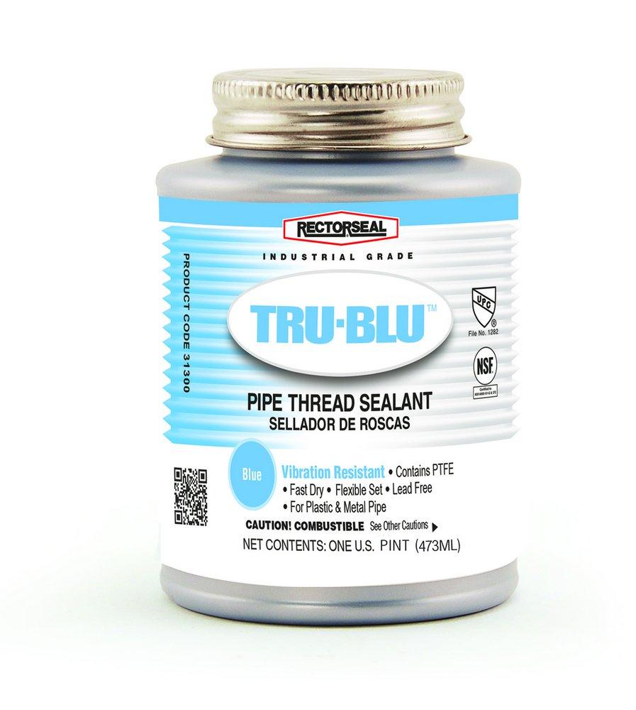 RECTORSEAL RectorSeal 31431 Tru-Blu 1 pt Pipe Thread Sealant