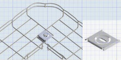 LEGRAND CABLOFIL CE40EZ Washer Square Splice 2