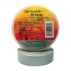 3M 35-GRAY-3/4 Gray Coding Tape 600 Volt 3/4 Inch x 66 Foot