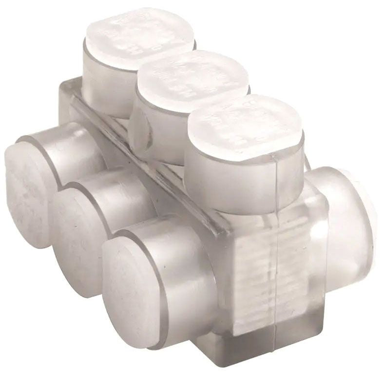 BURNDY BURNDY BIBD6005 Aluminum Multiple Tap Connector 600 Volt 5 Port Unitap