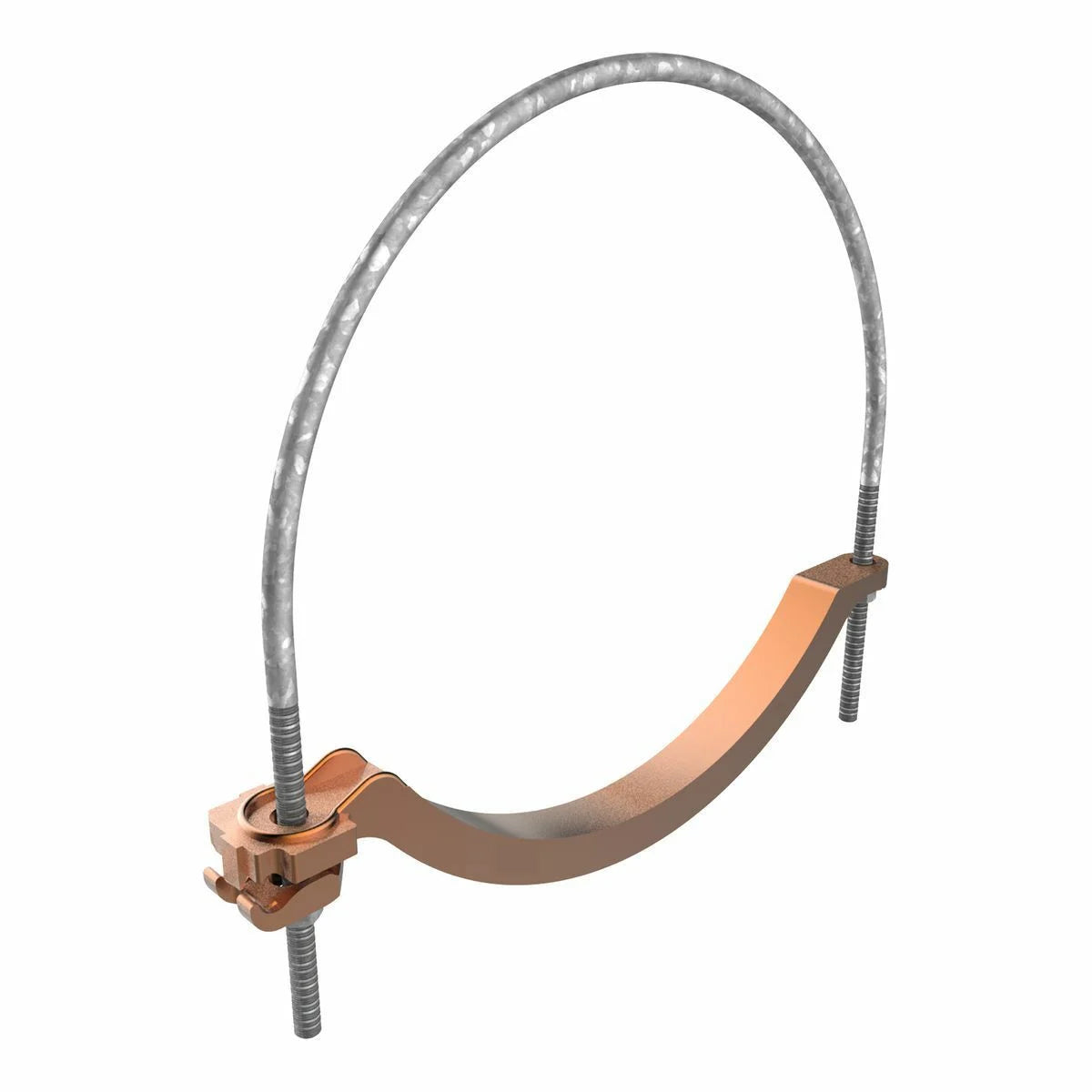 BURNDY BURNDY GAR3907 Mechanical Grounding Connector Conductor to Water Pipe 4-4/0 AWG 8 Pipe