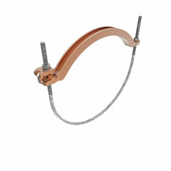 BURNDY BURNDY GAR3907 Mechanical Grounding Connector Conductor to Water Pipe 4-4/0 AWG 8 Pipe