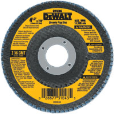 DEWALT DW8250 FLAP DISCS