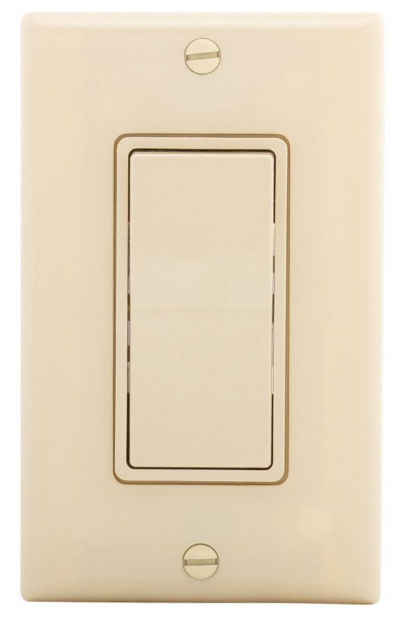 EATON Cooper Wiring Devices 7501V-BOX Standard Grade Decorator Switch 15 A 1 Pack