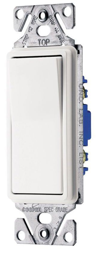 EATON Crouse-Hinds 7503W-BOX EWD 7503W-BOX Switch Decorator 3Way 15A 120/277V