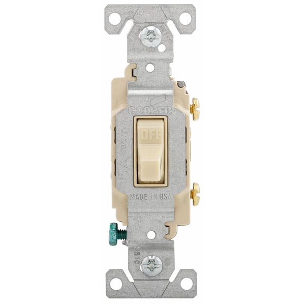 EATON EATON CS115V Heavy Duty Specification Grade AC Toggle Switch 120/277 V 15 A