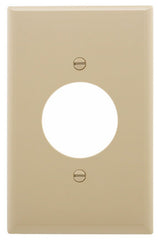 Cooper Wiring PJ720V PJ Series Mid-Sized Power Outlet Wallplate, 1 Gang, 4.87 in H x 3.12 in W, Replacement MPN PJ720V
