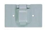 EATON Eaton S1961 Weatherproof Receptacle Cover and Lid Stay Open 4.56 Inch x 2.87 Inch