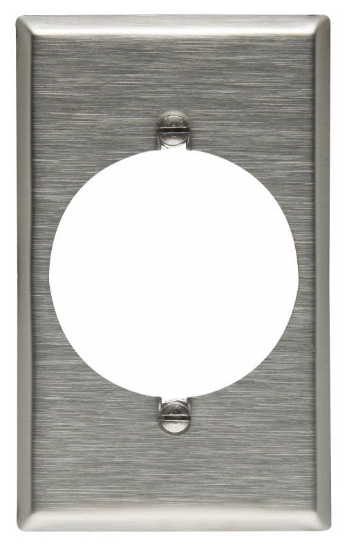 EATON Cooper Wiring 93221-BOX Standard Power Outlet Wallplate, 1 Gang, 4-1/2 in H x 2-3/4 in W, 93221-BOX