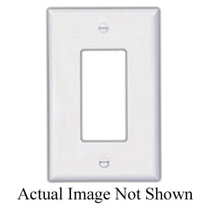 EATON Cooper Wiring Devices PJ264W MID-SIZE WALLPLATES 4-GANG POLYCARBONATE WHITE