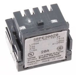 GENERAL ELECTRIC GENERAL ELECTRIC SRPE30A20 GED SRPE30A20 SPECTRA E 20A RATING